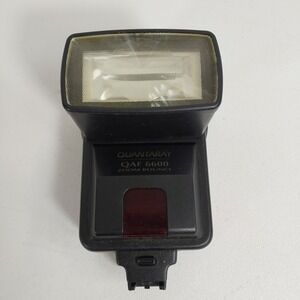 Quantaray QAF 6600 Shoe Mount Flash Nikon 53-166-0850 Qaf 6600 Zoom Bounce Works
